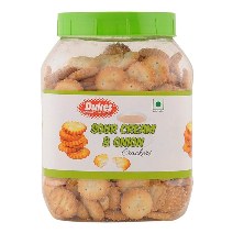 DUKES CRACKERS CREAM & ONION 200 GM